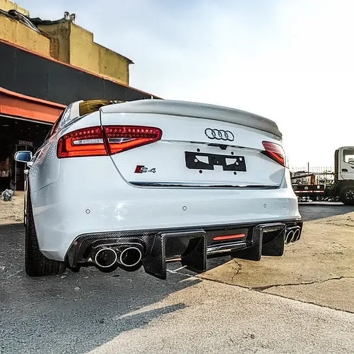 audi-a4-s4-b8-5-karbel-style-carbon-fibre-rear-bumper-diffuser-XXIITUNING-1.webp