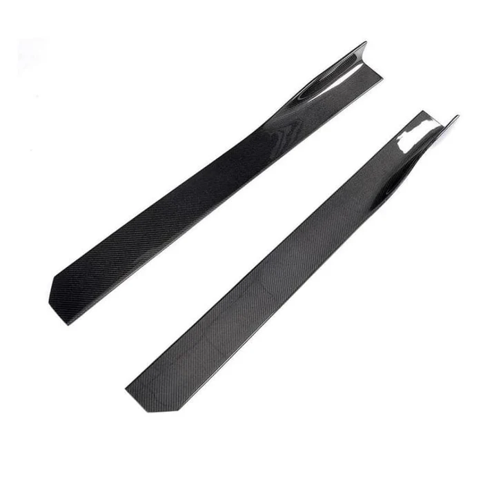 BMW/AUDI Universal Carbon Fibre Side Skirt Extensions (115CM) 