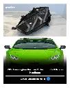 OEM 2015-2024 Lamborghini Huracan Left Driver-Side LED Headlight (Part Number: 4T0941003H)