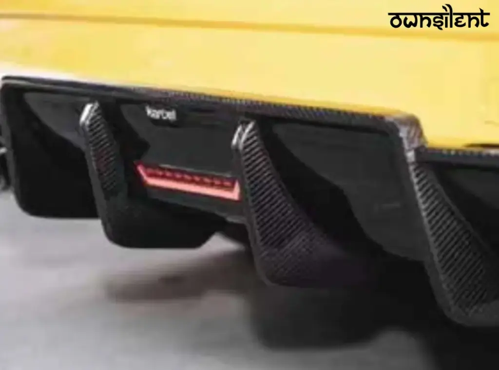 AUTHENTIC KARBEL CARBON REAR DIFFUSER V1 for AUDI A3 S3 8V SEDAN 2017 - 2019