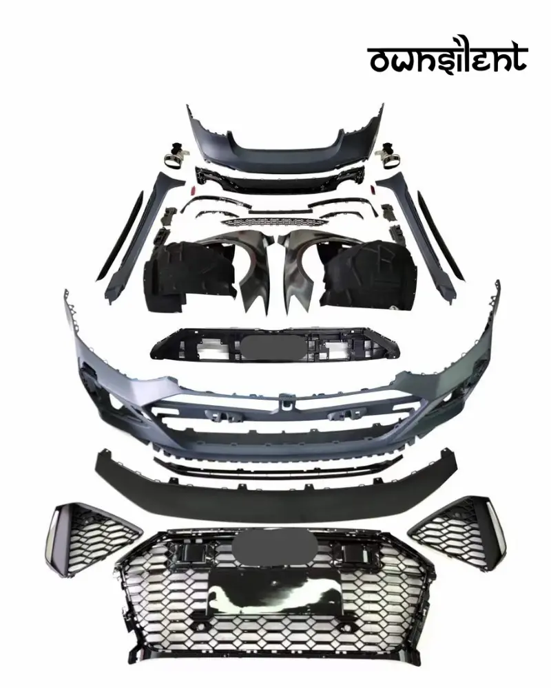 CONVERSION BODY KIT for AUDI A7 4G8 2014 - 2018 to RS7 C8 2019+