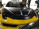 Ferrari 458 Carbon Fiber Hood [ Bonnet ]