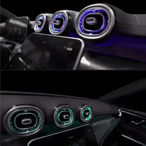 C-CLASS W206 Ambient Light Kit 64-Color LED Interior Atmosphere Lighting for Mercedes-Benz