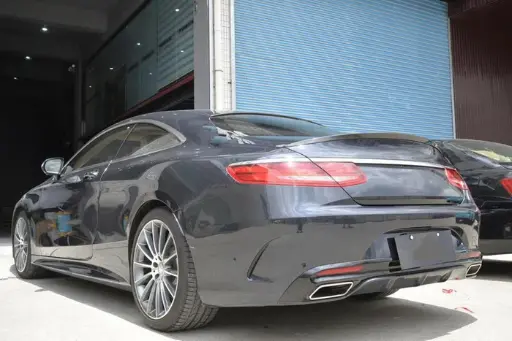 Mercedes Benz S-Class/S63/S65 (C217) AMG Style Carbon Fibre Rear Spoiler 