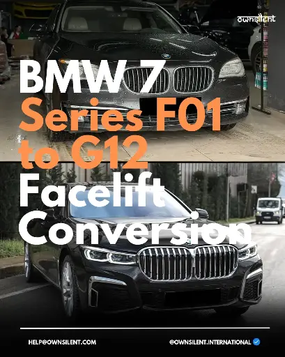 BMW 7 Series F01 to G12 Facelift Conversion Parts