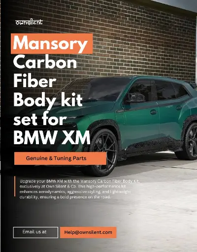 Mansory Carbon Fiber Body Kit for BMW XM