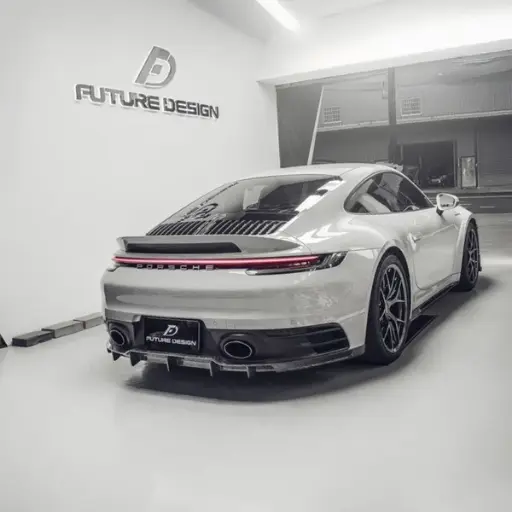 Porsche Carrera/Targa/Convertible (992/911) Future Design Carbon Fibre Side Skirts 