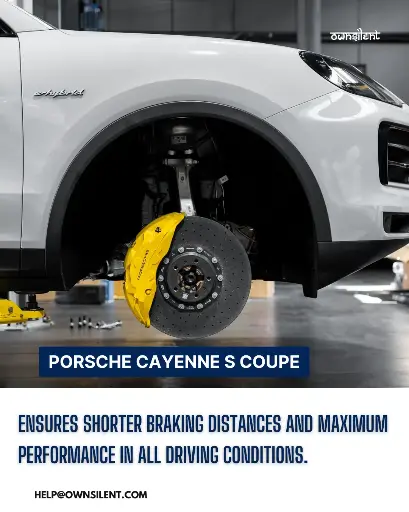 Porsche Cayenne S Coupe – Genuine Porsche Carbon Ceramic Braking System