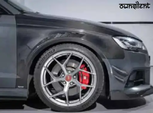 AUTHENTIC KARBEL CARBON FENDER FLARES for AUDI A3 S3 8V SEDAN 2017 - 2019