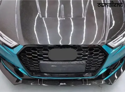 KARBEL CARBON DRY CARBON FIBER FRONT LIP FOR AUDI RS3 2018-2020 B9