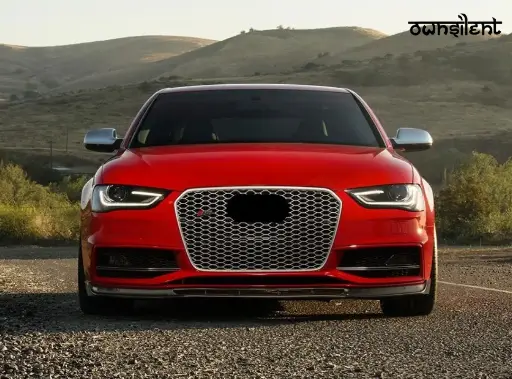 CARBON FIBER FRONT LIP for AUDI A4 S4 2013 - 2015