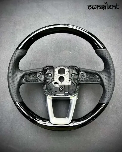 CUSTOM WOOD STEERING WHEEL for AUDI A3 A4 A5 A6 A7 A8