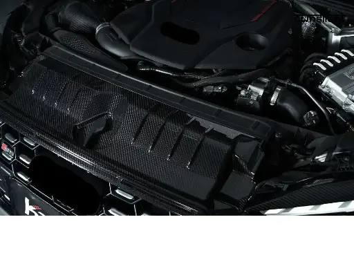 KARBEL CARBON DRY CARBON FIBER RADIATOR COOLING PLATE FOR AUDI S5 & A5 S LINE 2020-ON B9.5