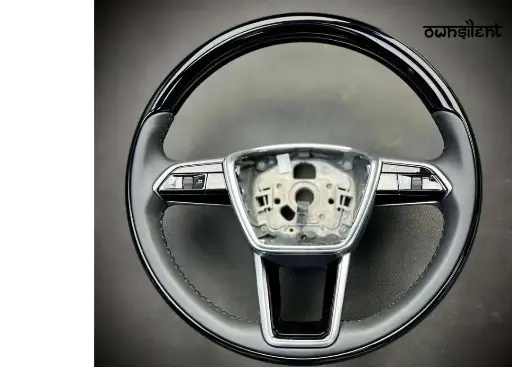 CUSTOM WOOD STEERING WHEEL for AUDI A3 A4 A5 A6 A7 A8