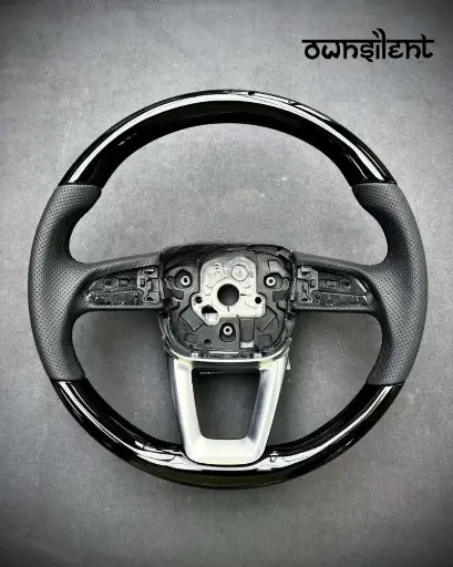 CUSTOM WOOD STEERING WHEEL for AUDI A3 A4 A5 A6 A7 A8