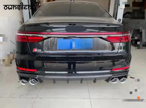 DRY CARBON REAR DIFFUSER FOR AUDI A8 D5 2018 - 2021