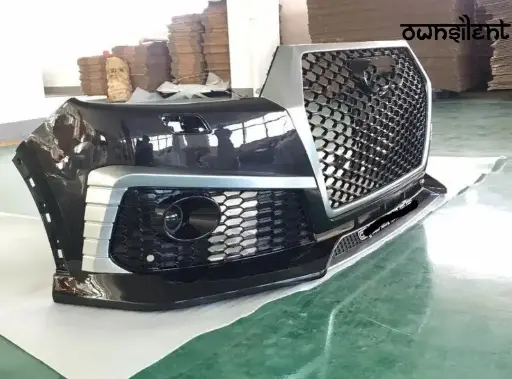 FRONT BUMPER WITH GRILLE for AUDI Q7 4M 2015 - 2019 | RSQ7 STYLE