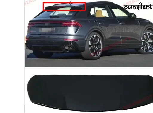 GLOSS BLACK ROOF SPOILER for AUDI RSQ8 4M 2020+